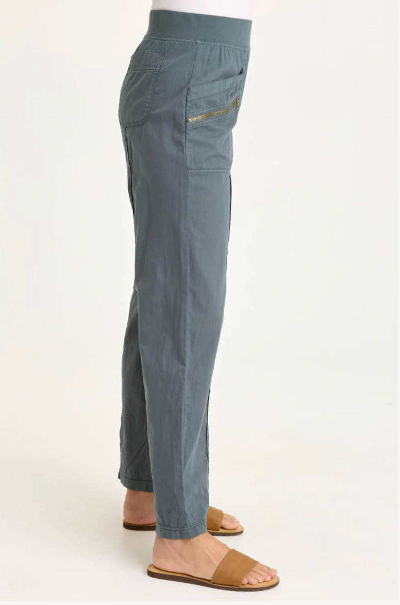 Wearables by XCVI pant 23141, Torryn linen zipper pockets
