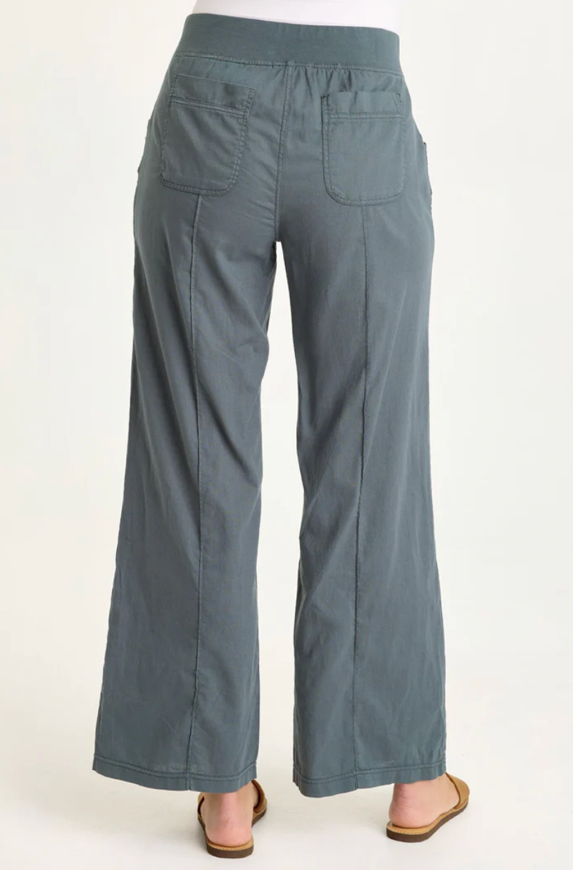 Wearables by XCVI pant 23141, Torryn linen zipper pockets