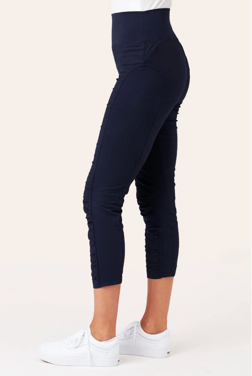 Wearables by XCVI pant 22531, Jetter high waist crop