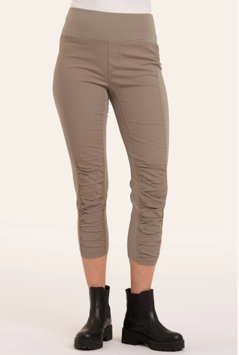Wearables by XCVI pant 22531, Jetter high waist crop