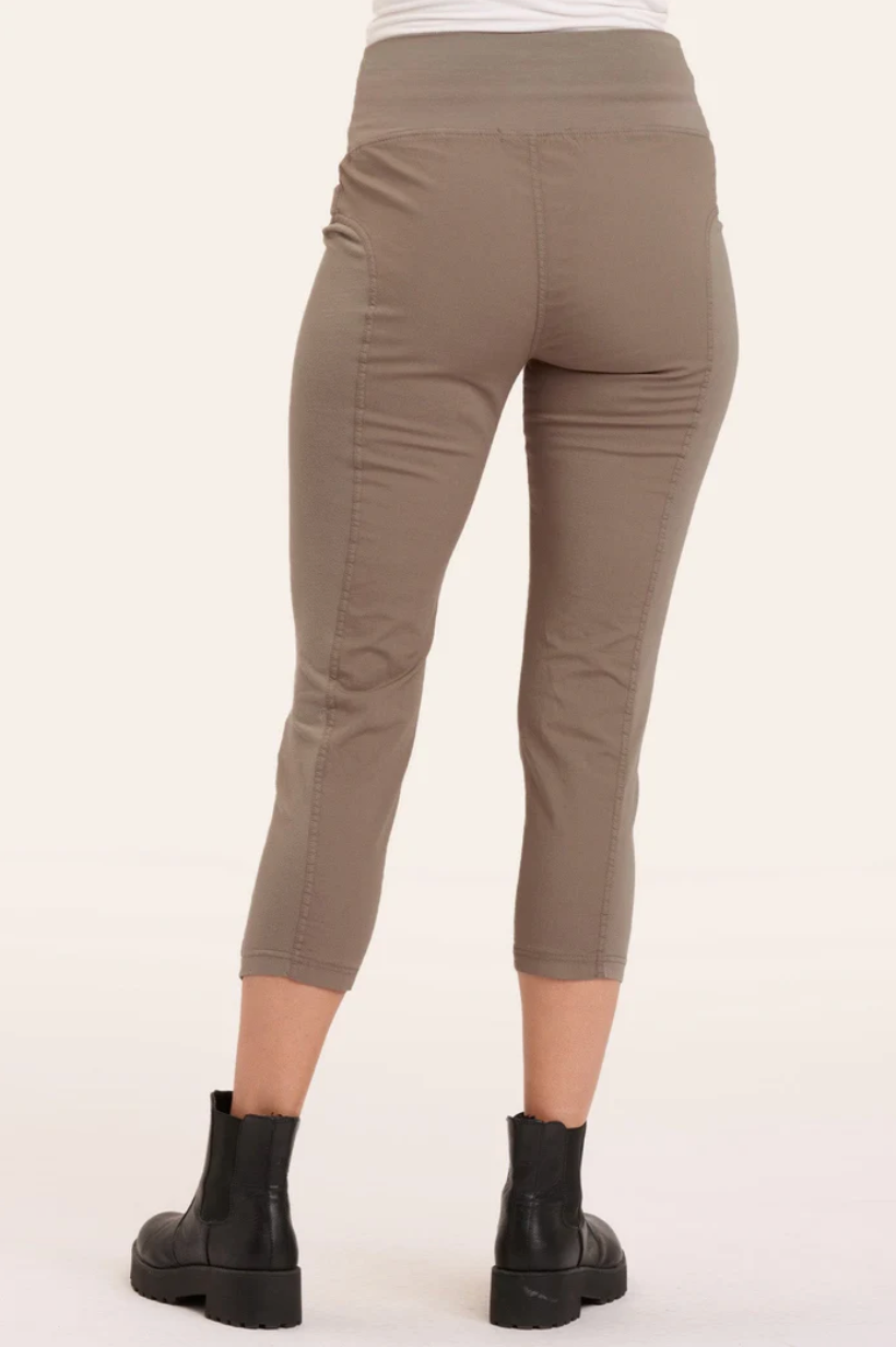 Wearables by XCVI pant 22531, Jetter high waist crop