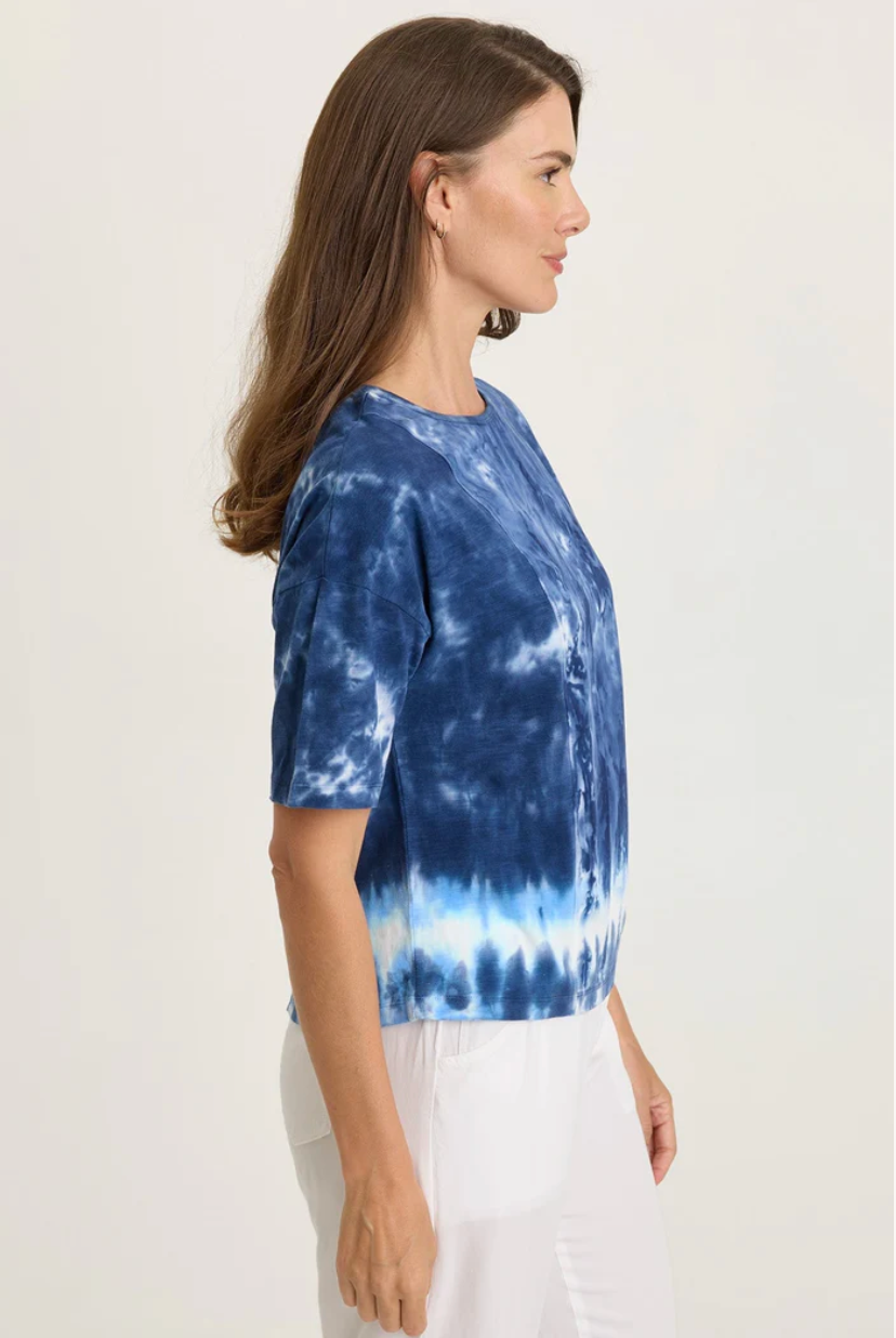Wearables by XCVI shirt 14885, Lino jersey boatneck