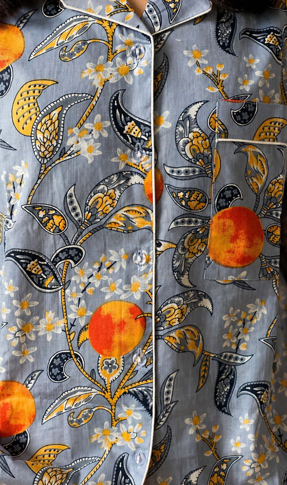 Yaza pajama set, peaches