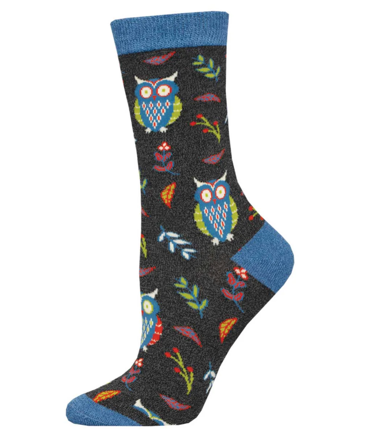 Socksmith bamboo graphic crew, women's sizing (35+ patterns)