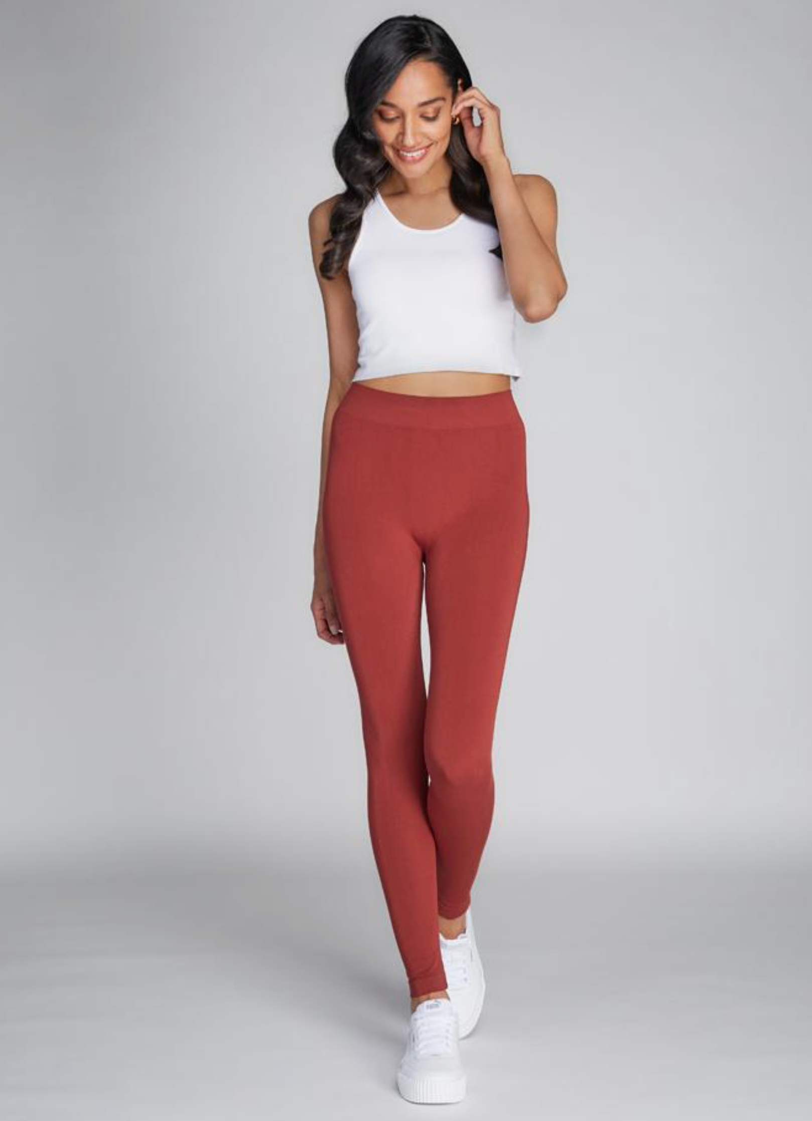 Leggings C'est Moi, bambú largo Talla ÚNICA (10 colores)