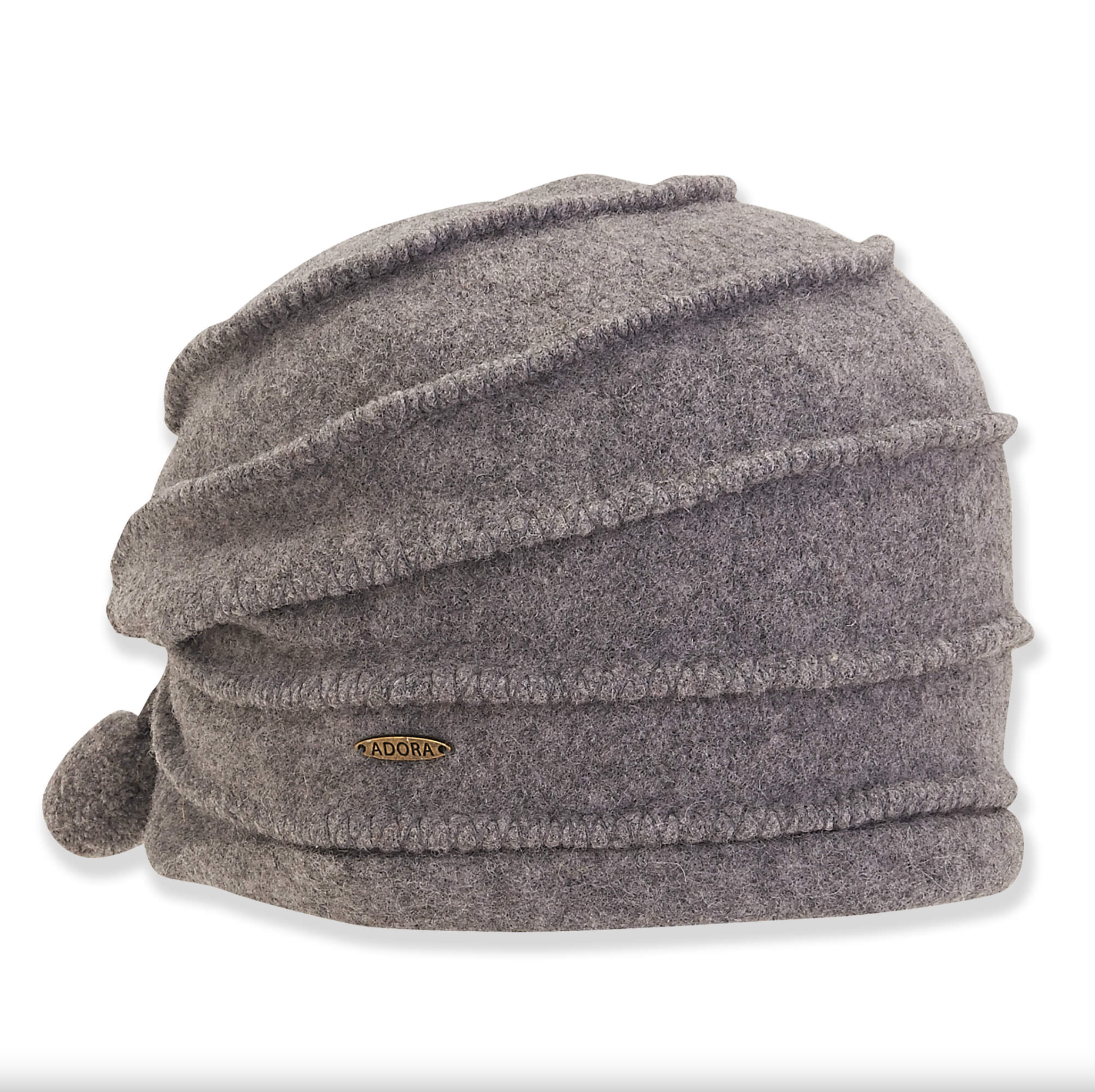 Adora hat 1340, soft wool turban (2 colors)