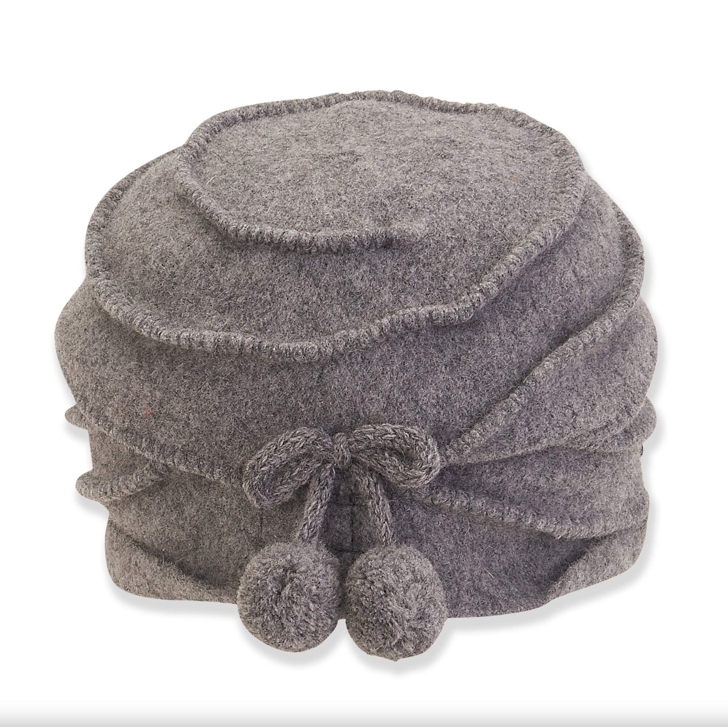 Adora hat 1340, soft wool turban (2 colors)