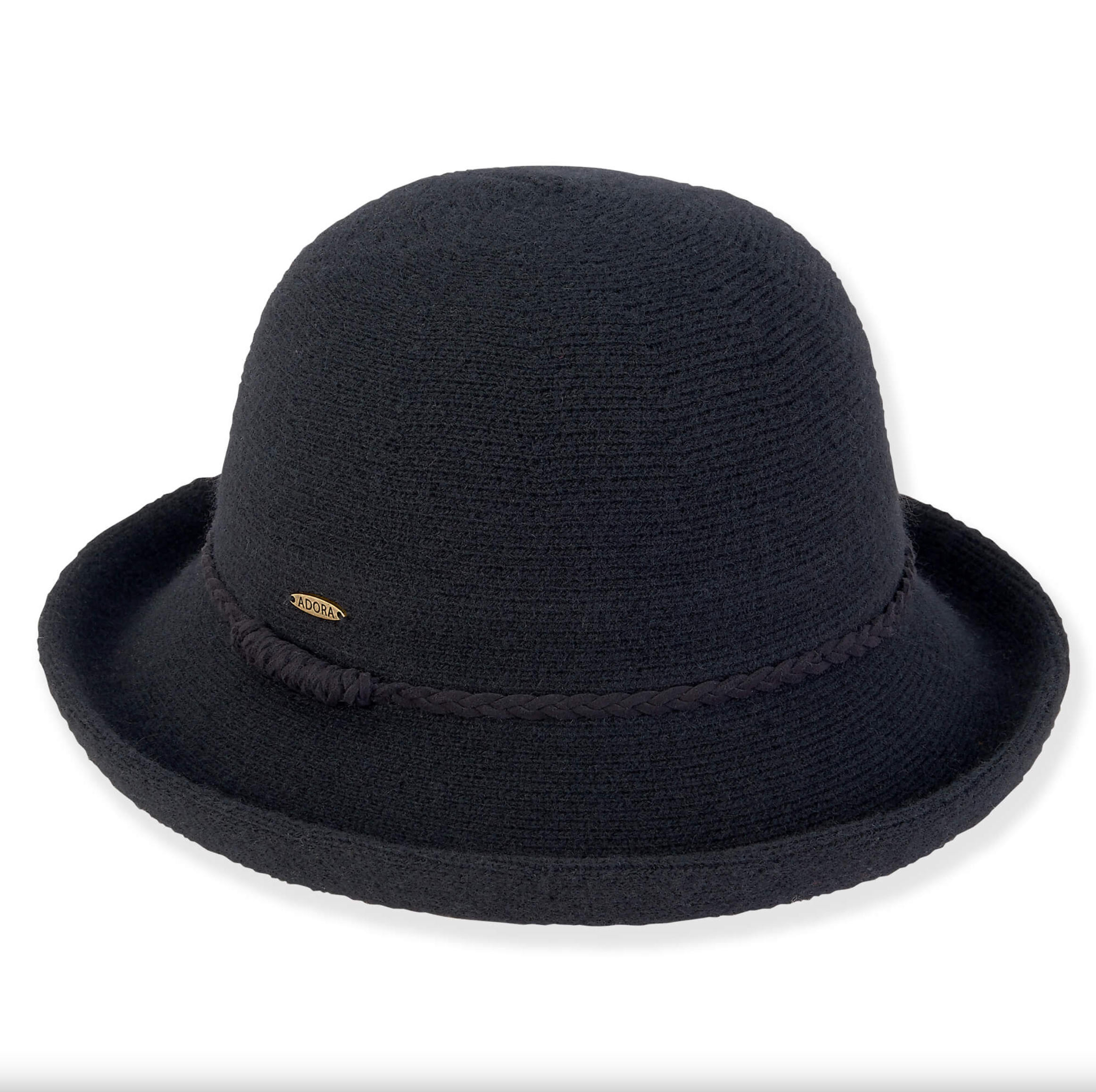 Adora hat 1620, soft wool up brim (2 colors)