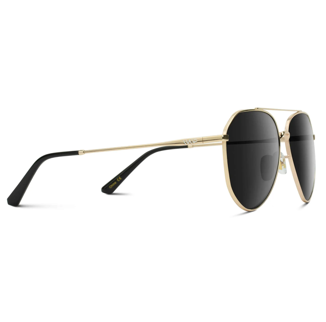 Gafas de sol polarizadas WMP Tate, negro/ahumado