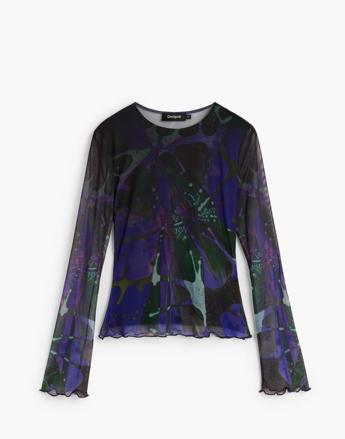 Desigual Dots Leaf Lacroix t-shirt, long-sleeve TK02