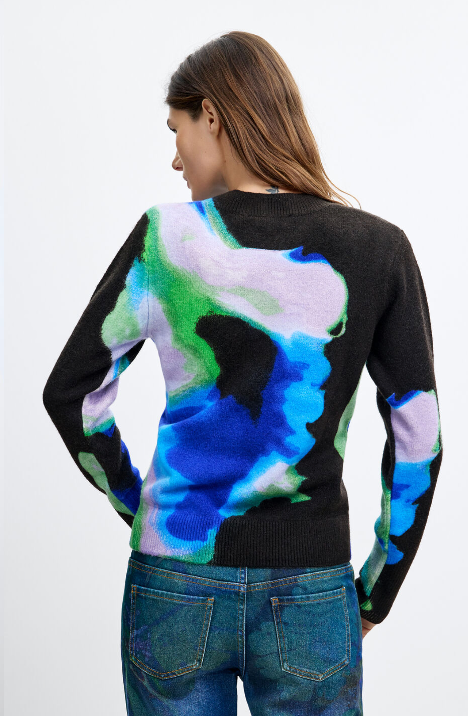 Camisa Desigual Abata, encaje con botones delanteros