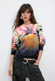 Camisa Desigual Abata, encaje con botones delanteros