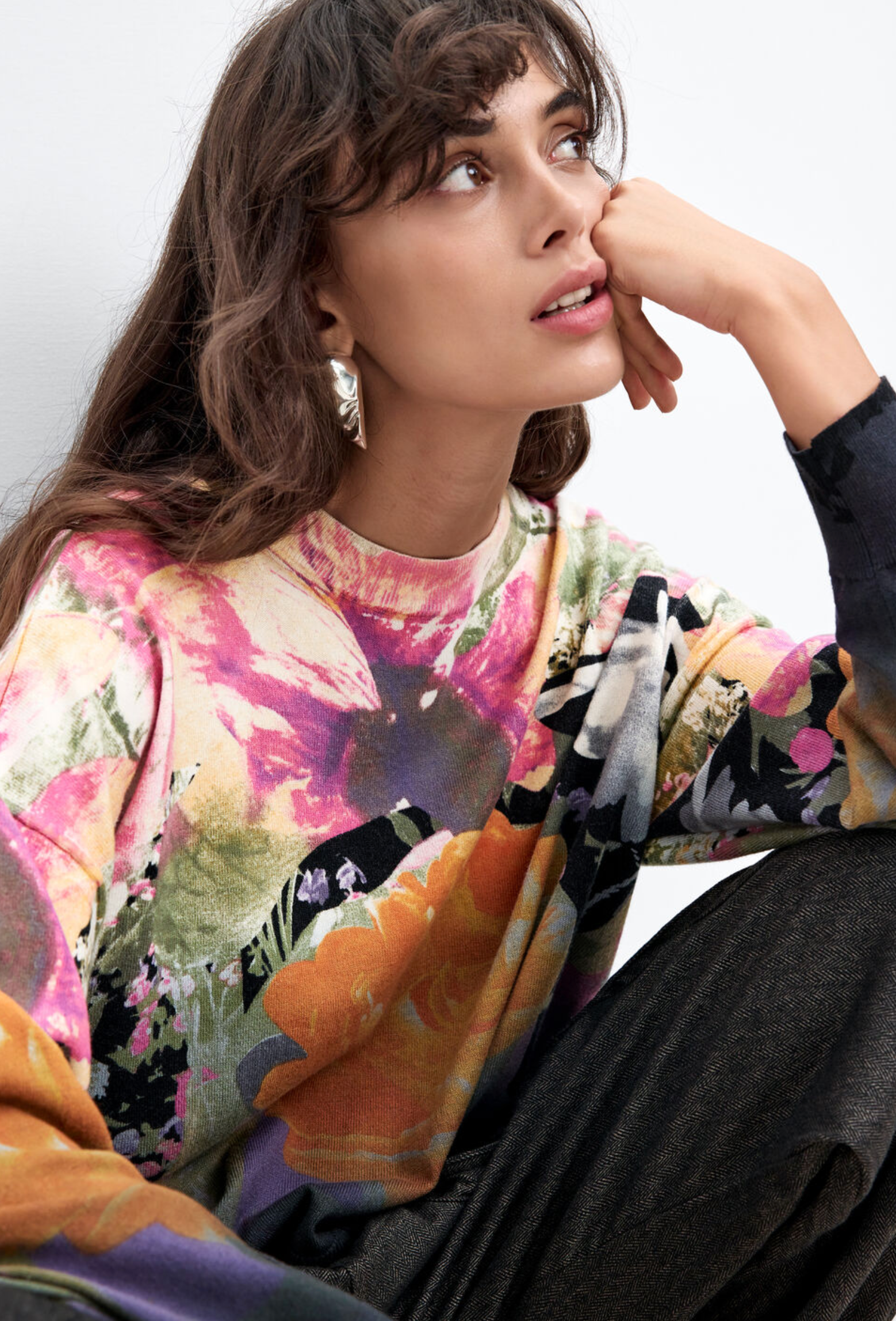Camisa Desigual Abata, encaje con botones delanteros