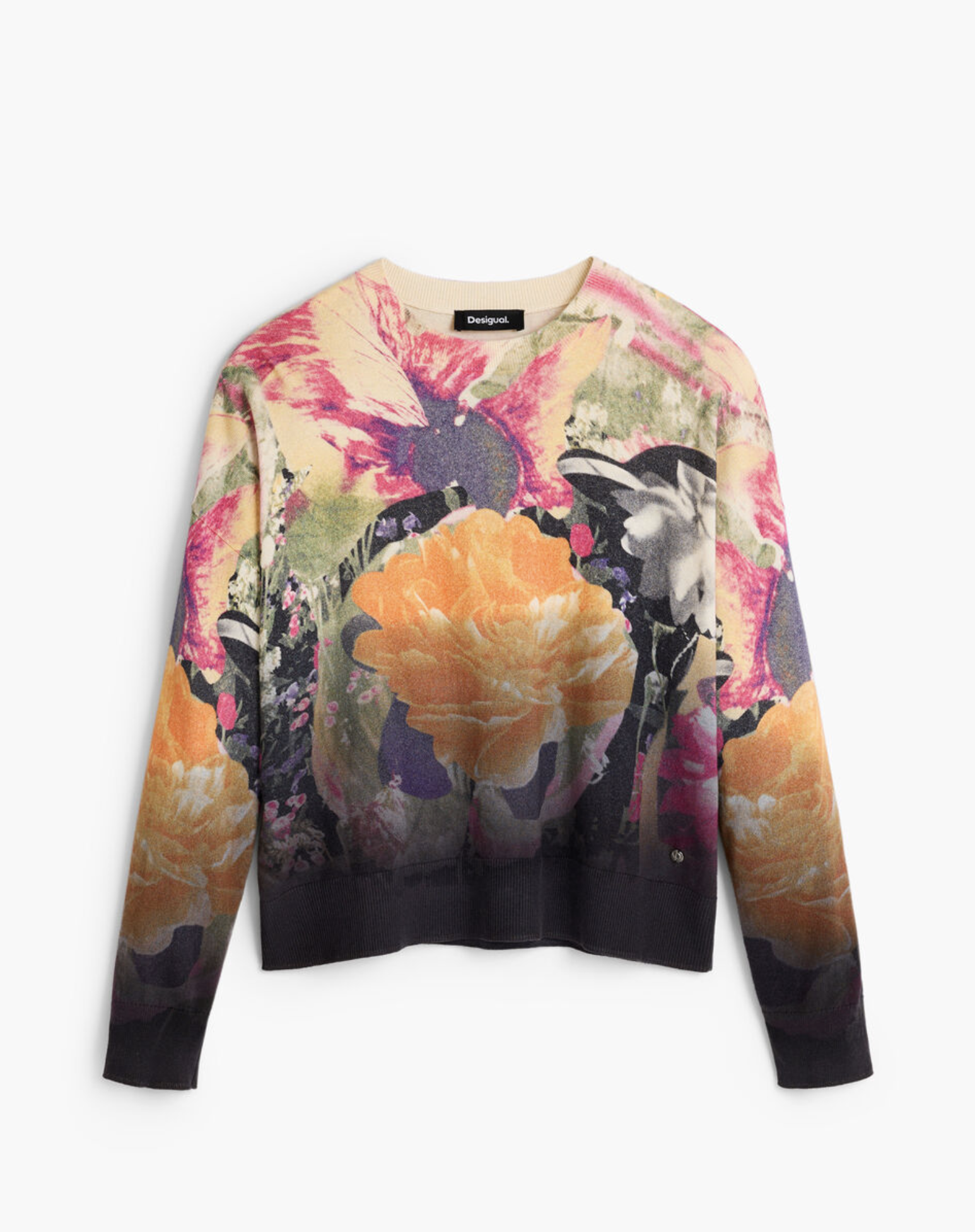 Camisa Desigual Abata, encaje con botones delanteros