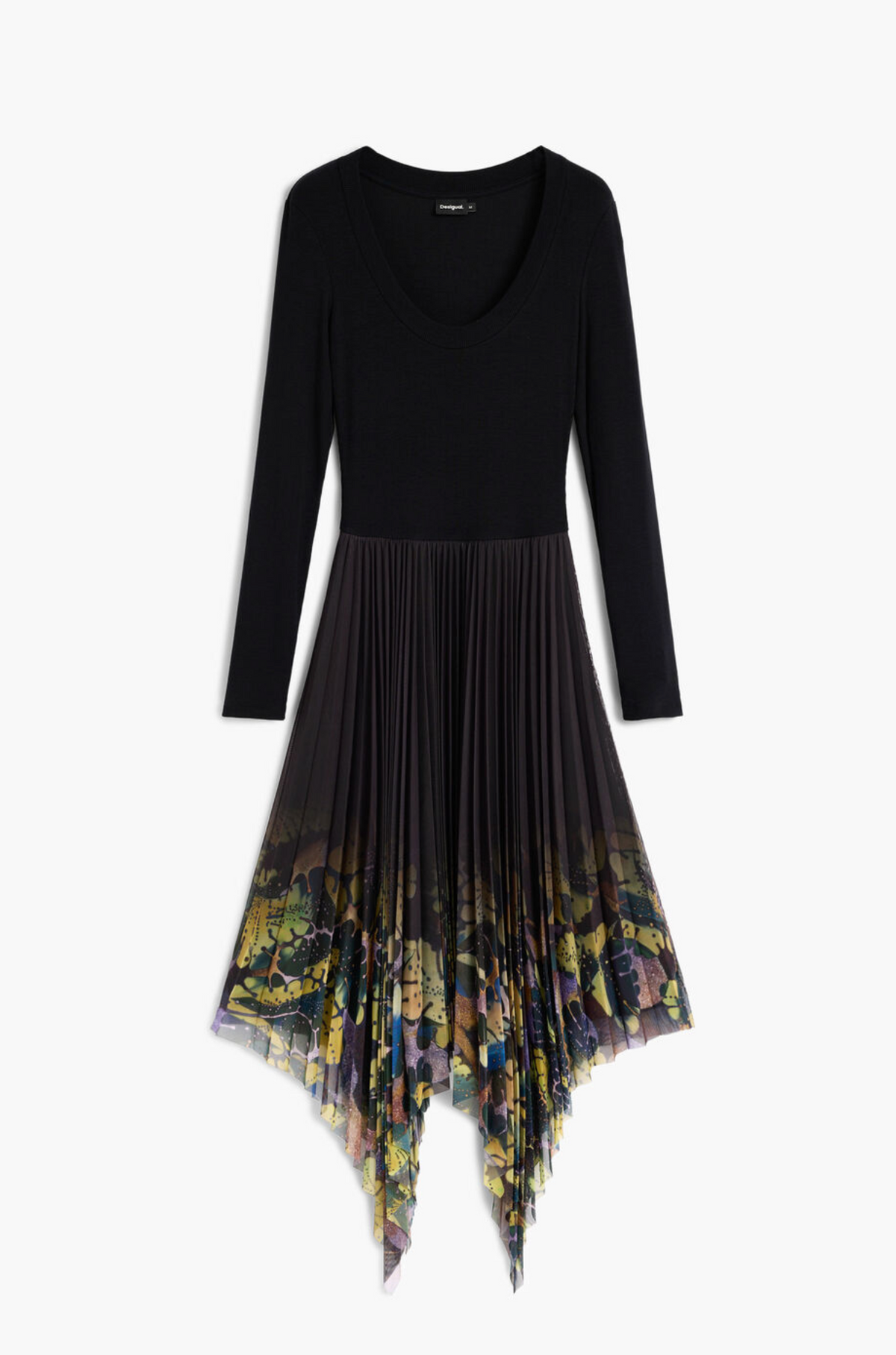 Desigual Alba Lacroix dress, long sleeve VK10