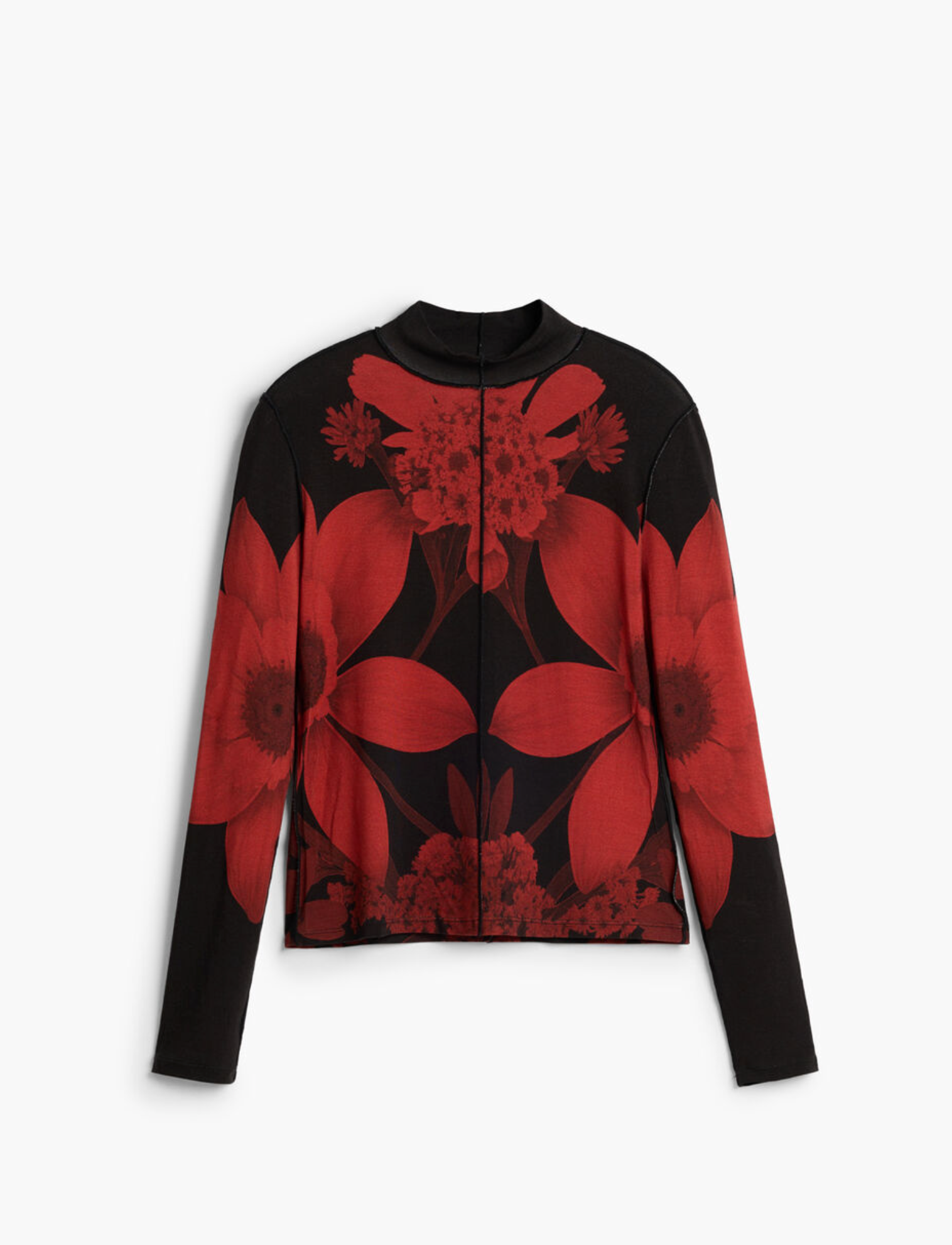 Desigual Sendai t-shirt, mock neck TK54