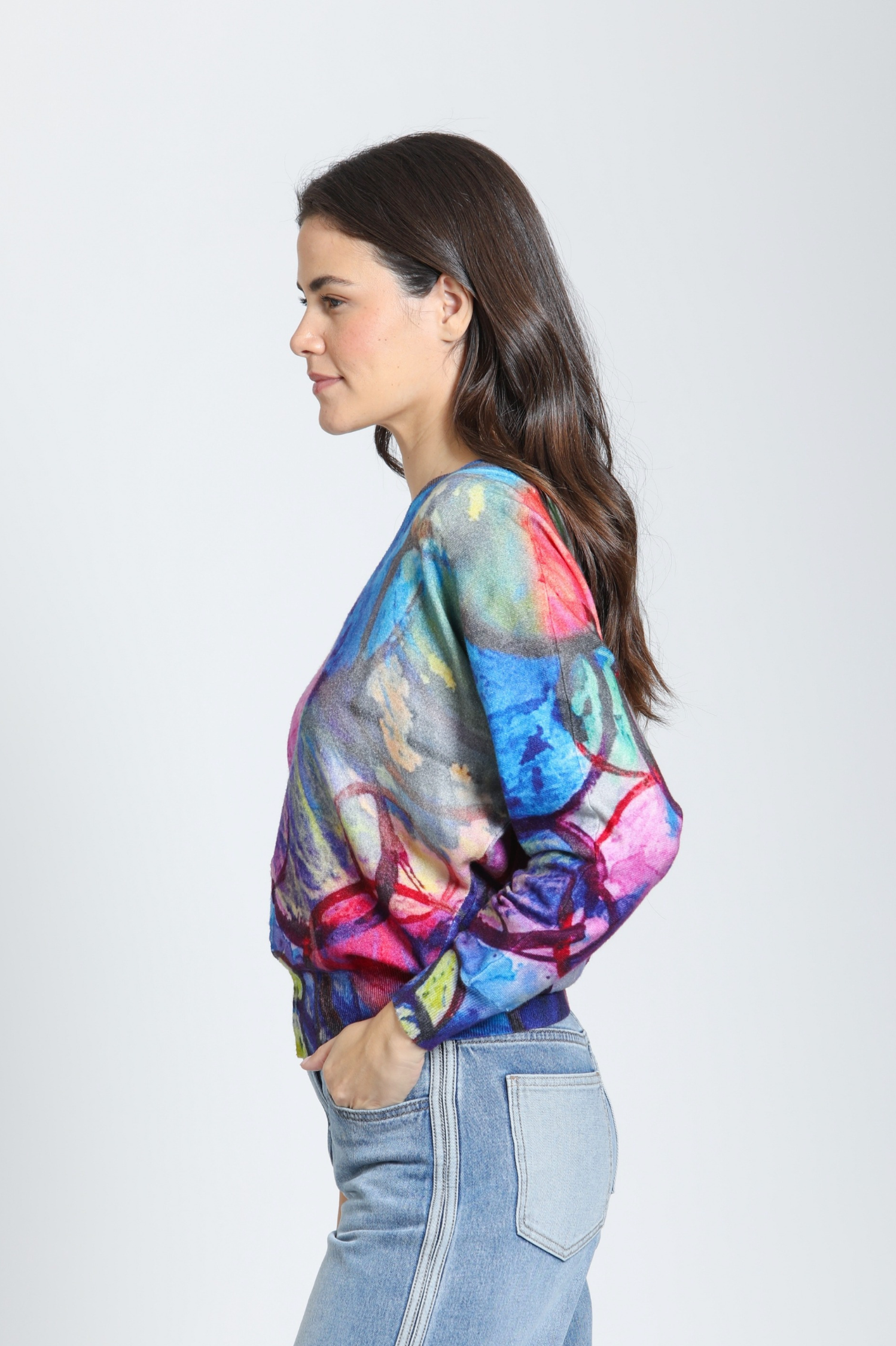 APNY sweater, Prism Multi