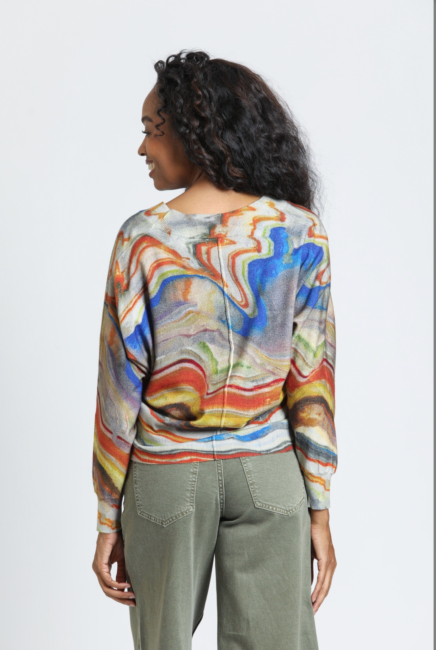 APNY sweater, Desert Mirage