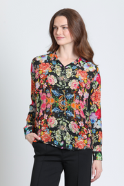 APNY shirt, Canyon Rose Multi crepe