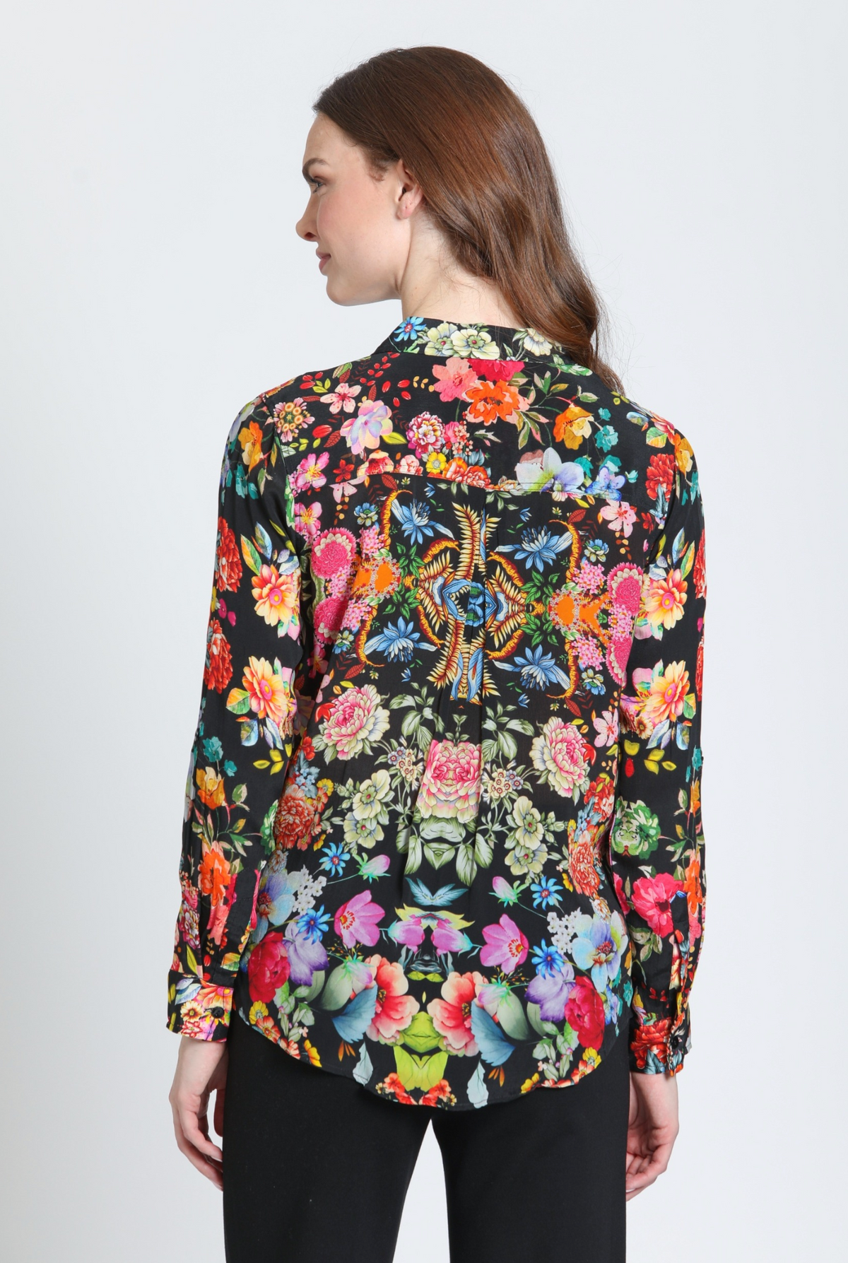 APNY shirt, Canyon Rose Multi crepe