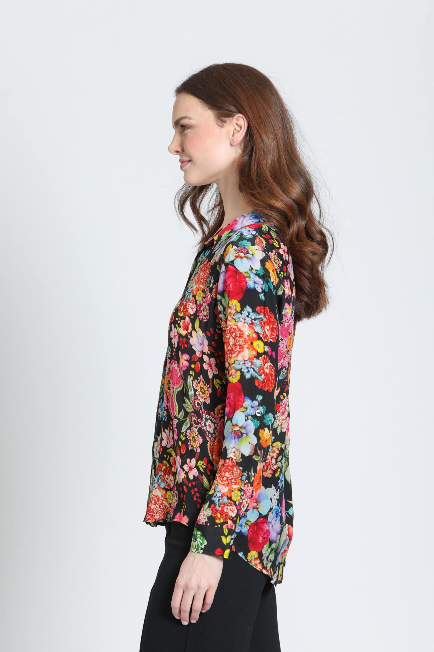 APNY shirt, Canyon Rose Multi crepe