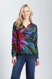 APNY shirt, Stained Glass crepe