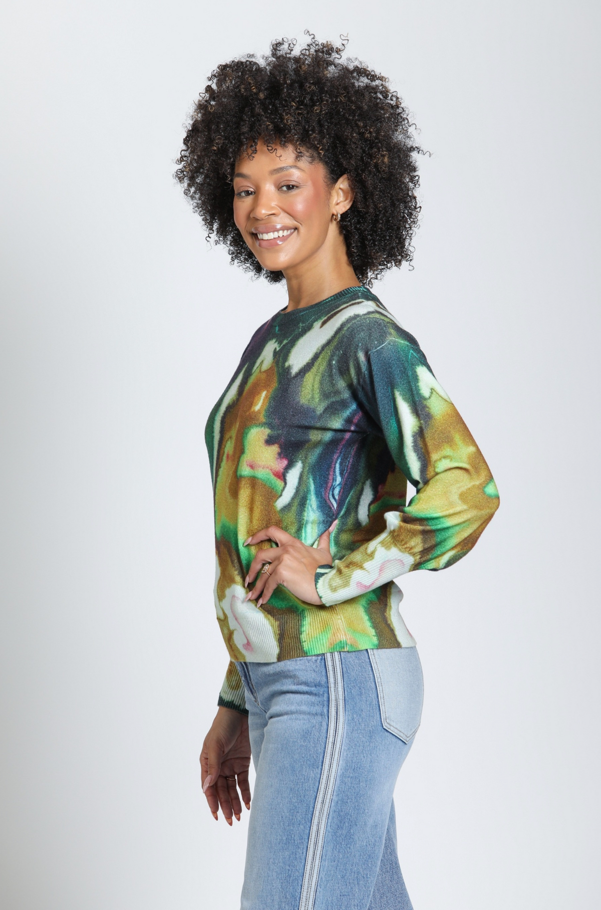 APNY sweater, Forest & Sulpher