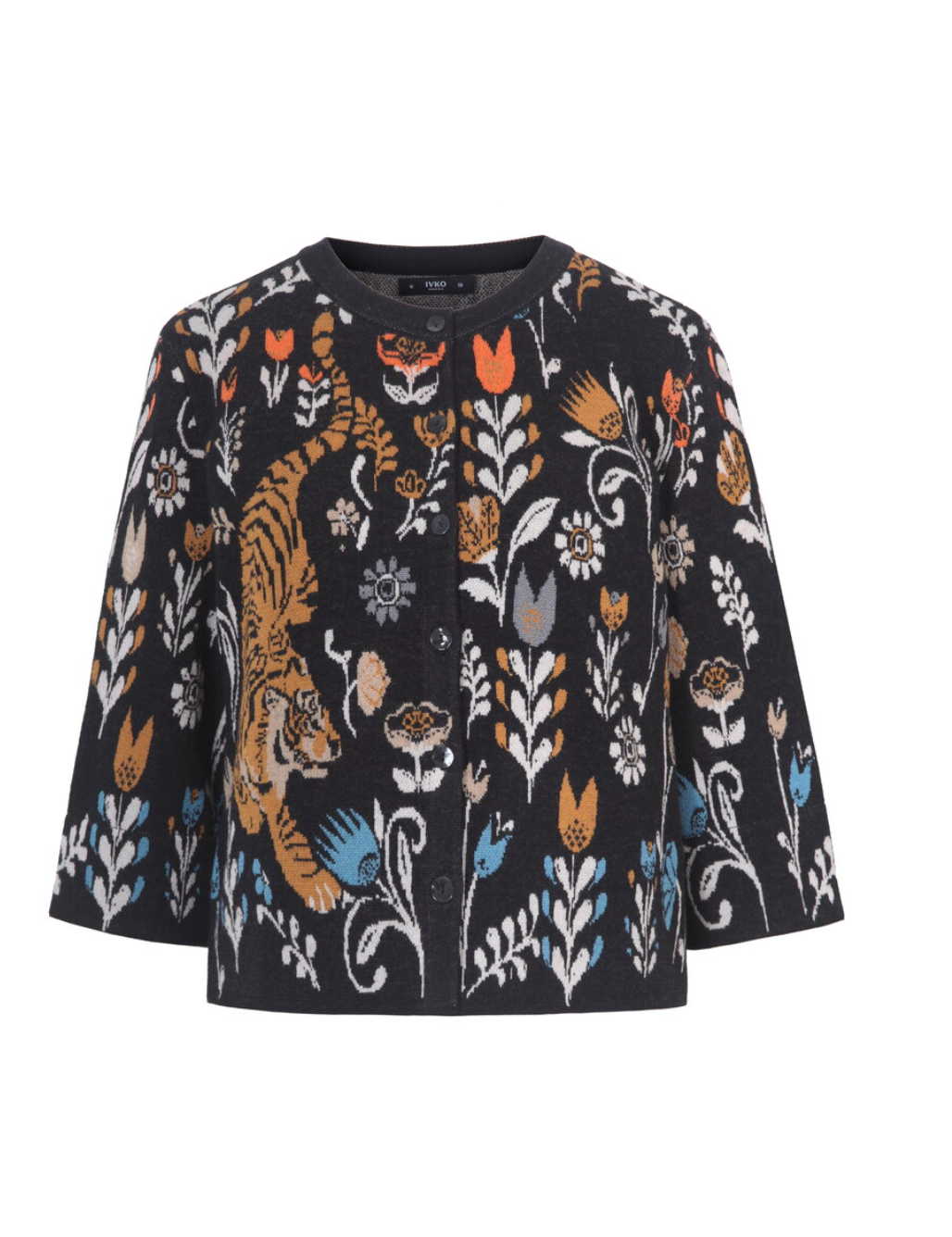 Ivko cardigan, Feral Grace pattern 100% wool