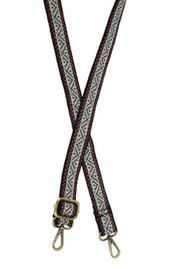 Joy Susan guitar strap, 1" wide (4 colors)
