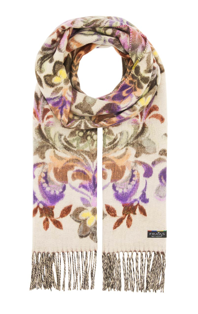 Fraas scarf 620015, Ornamental Ombre cashmink (2 colors)