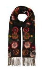 Fraas scarf 625266, floral cashmink (3 colors)