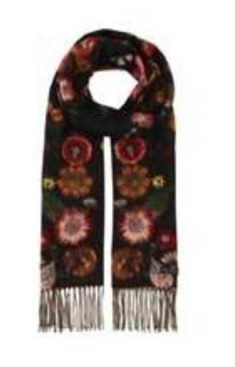 Fraas scarf 625266, floral cashmink (3 colors)