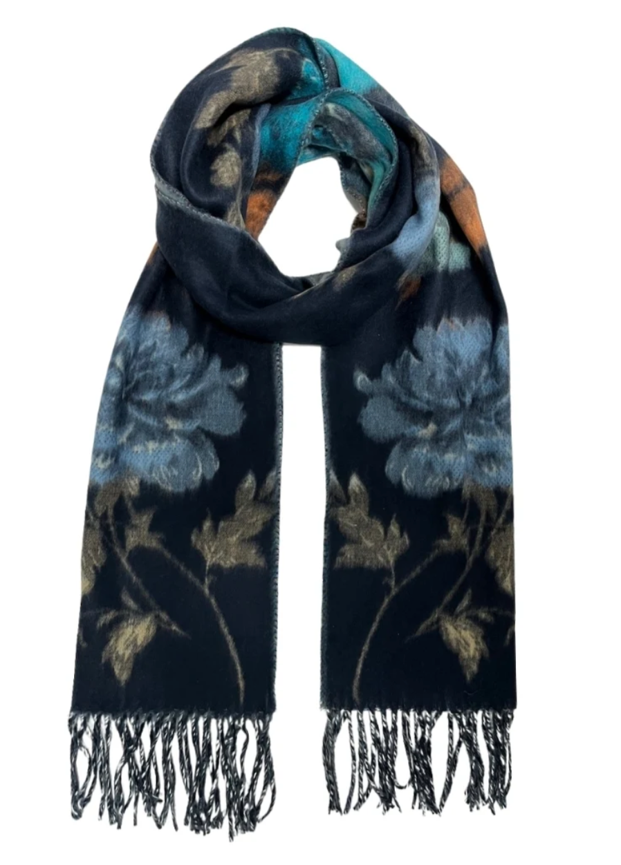 Fraas scarf 734034,  Vintage Roses cashmink
