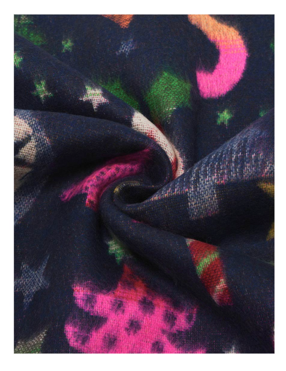 Fraas scarf 625520, Figgy Puddin' Christmas cashmink (2 colors)