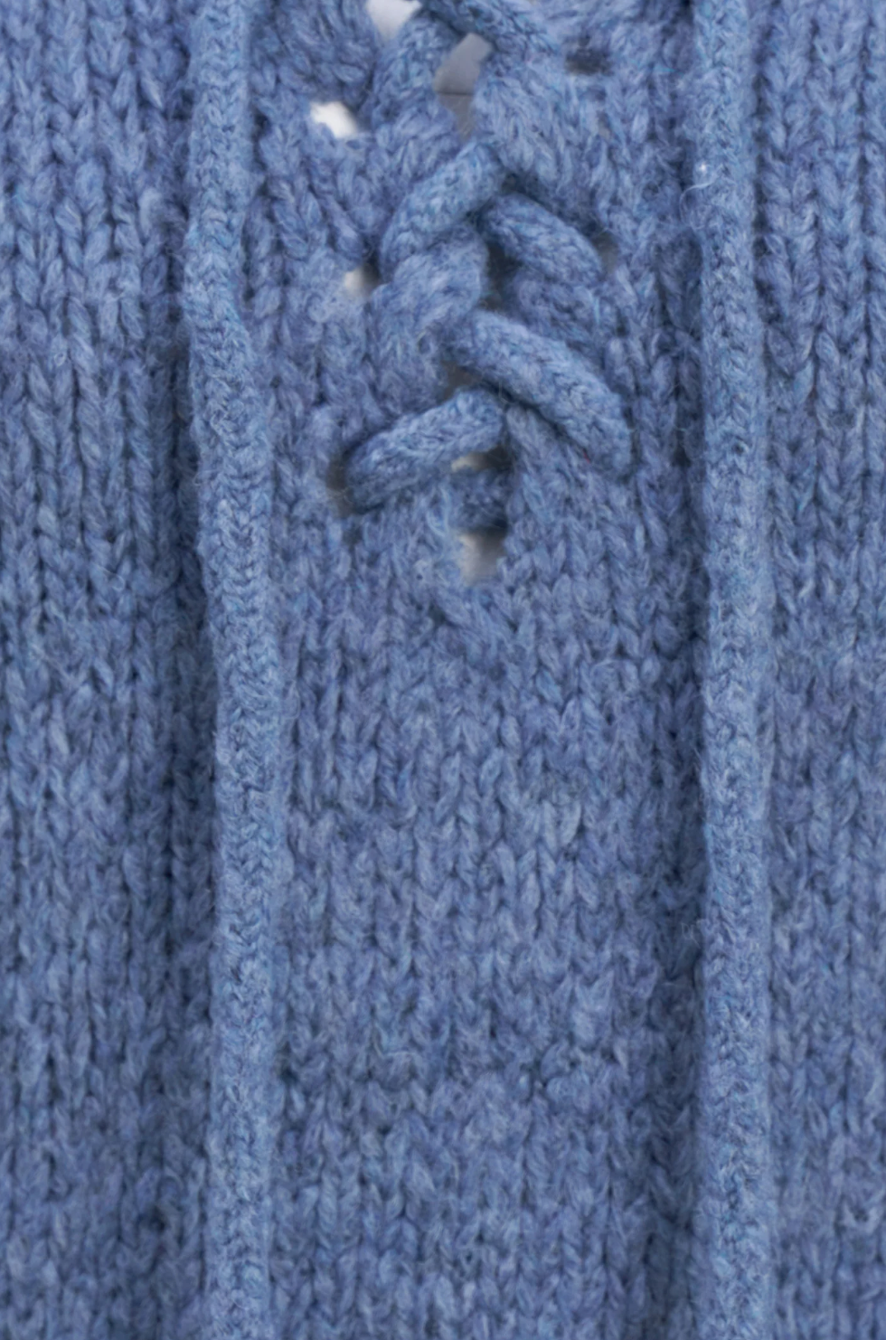 M (Made in Italy) sweater, drawstring henley 33-2570Z