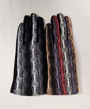 Guantes Mademoiselle, raya sin dedos (5 colores)