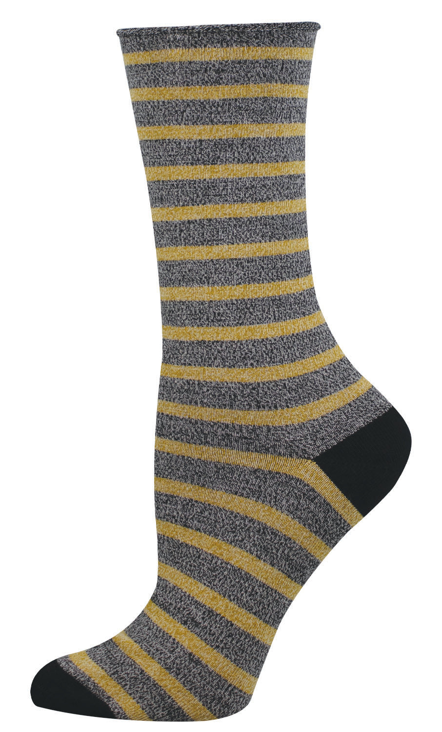 Socksmith bamboo crew, sailor stripe women's sizing (6 colors)