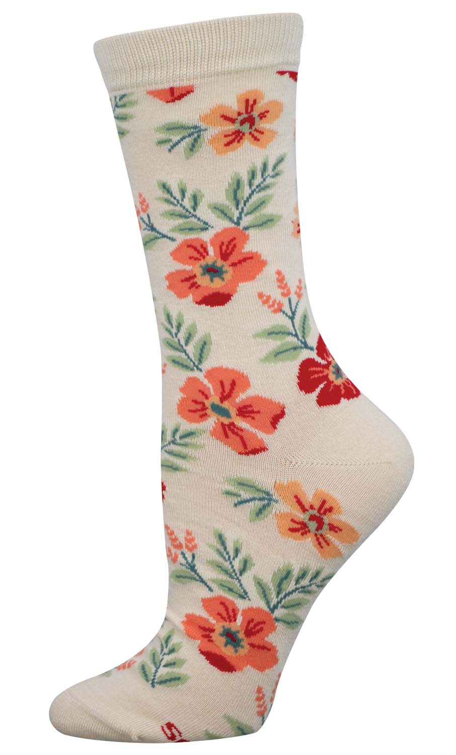 Socksmith bamboo graphic crew, women's sizing (35+ patterns)
