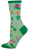 Socksmith graphic cotton crew, women's sizing (60+ images)