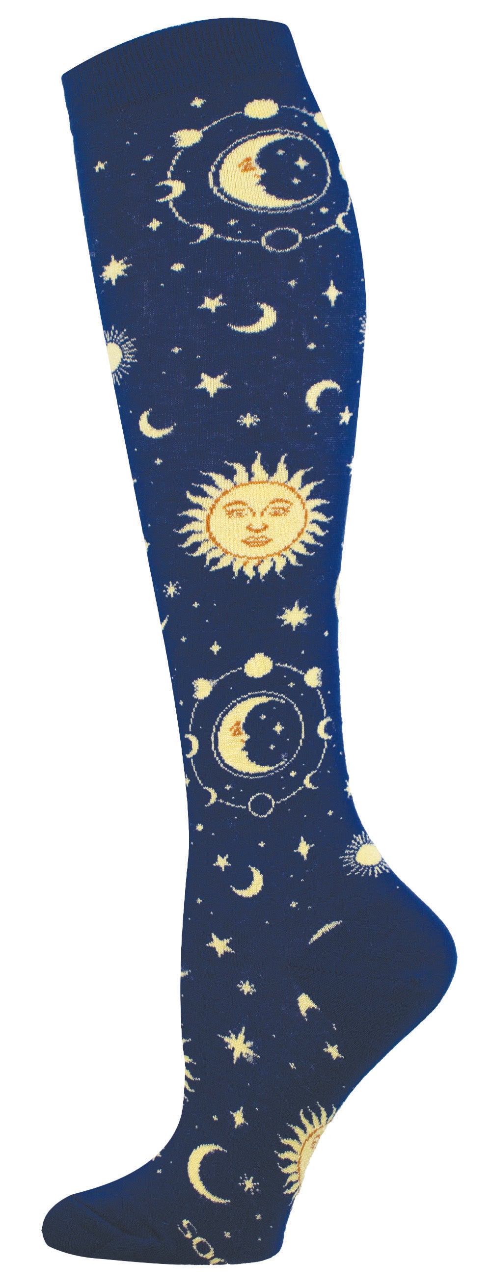 Socksmith graphic  cotton knee high, women's sizing