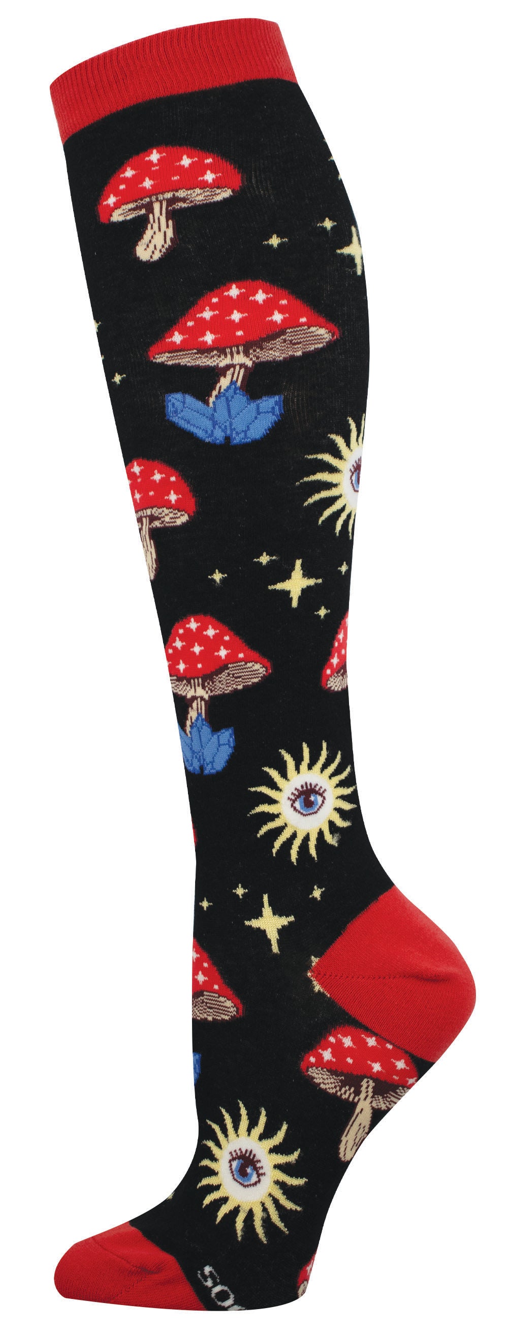 Socksmith graphic  cotton knee high, women's sizing