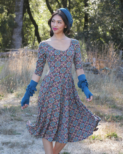 Vestido Effie's Heart Calistoga, estampado Capistrano