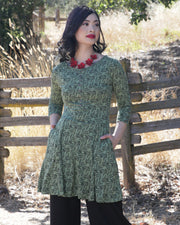 Effie's Heart Cara Tunic, Olive print