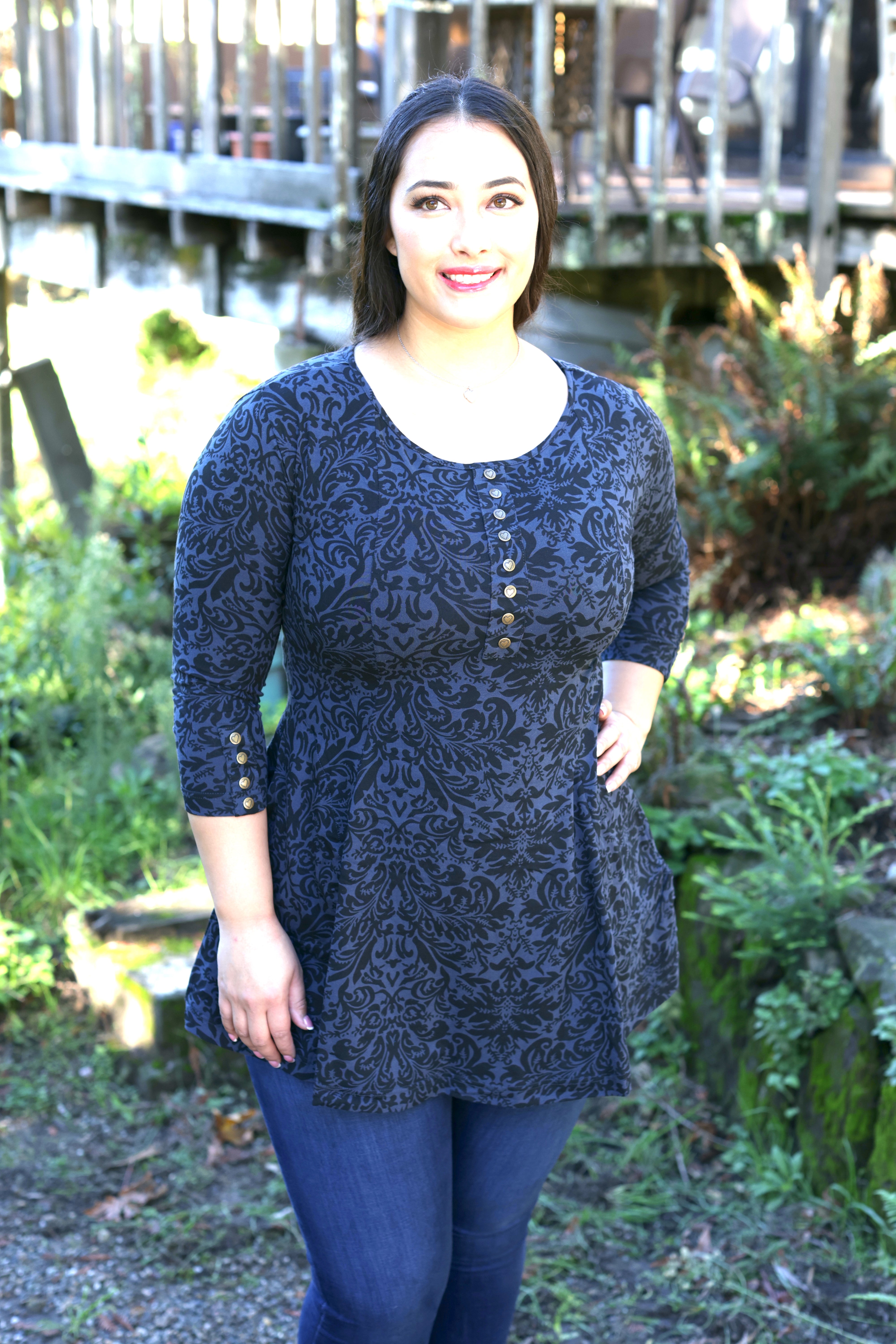 Effie's Heart Cara Tunic, Palace print