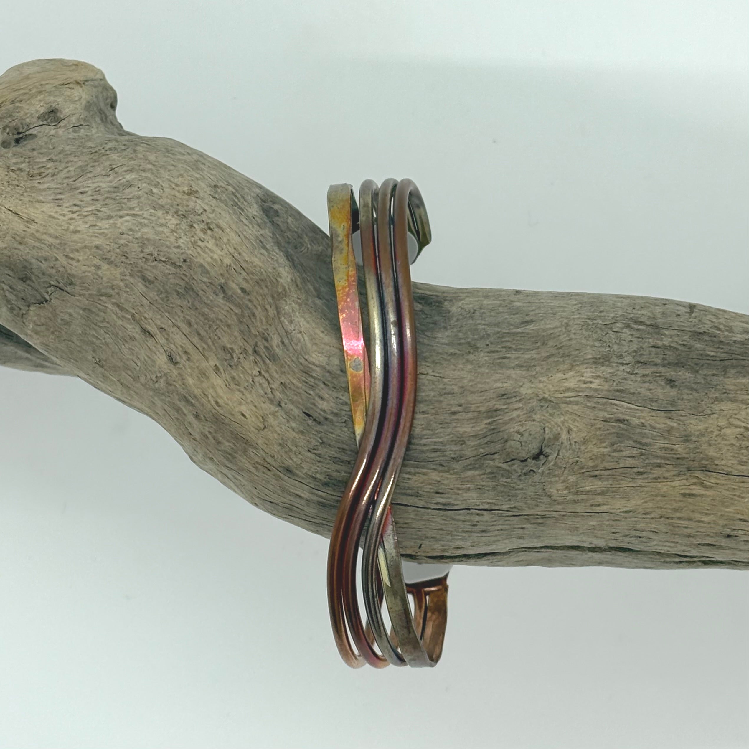 Pulseras de cobre Forge Ahead