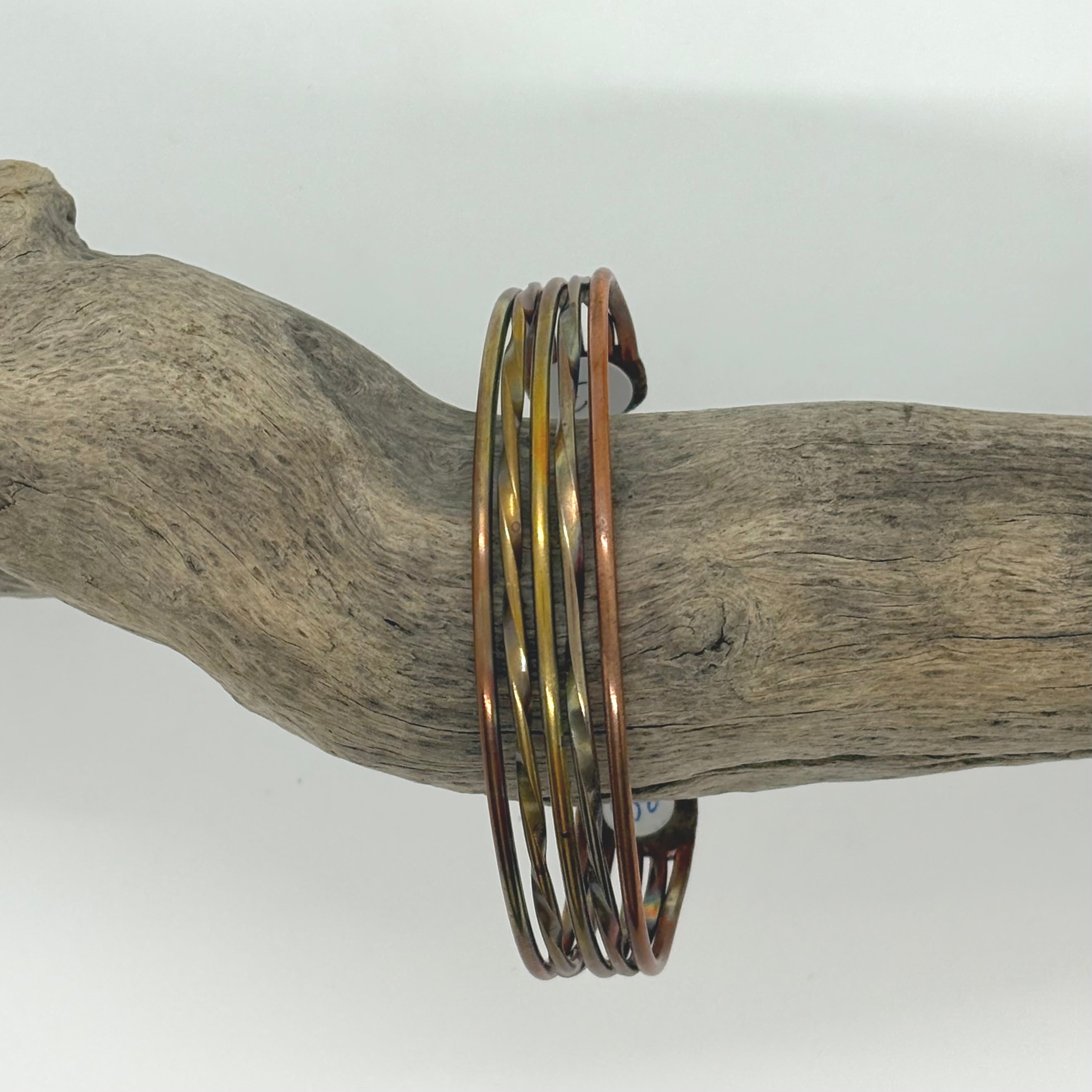 Pulseras de cobre Forge Ahead