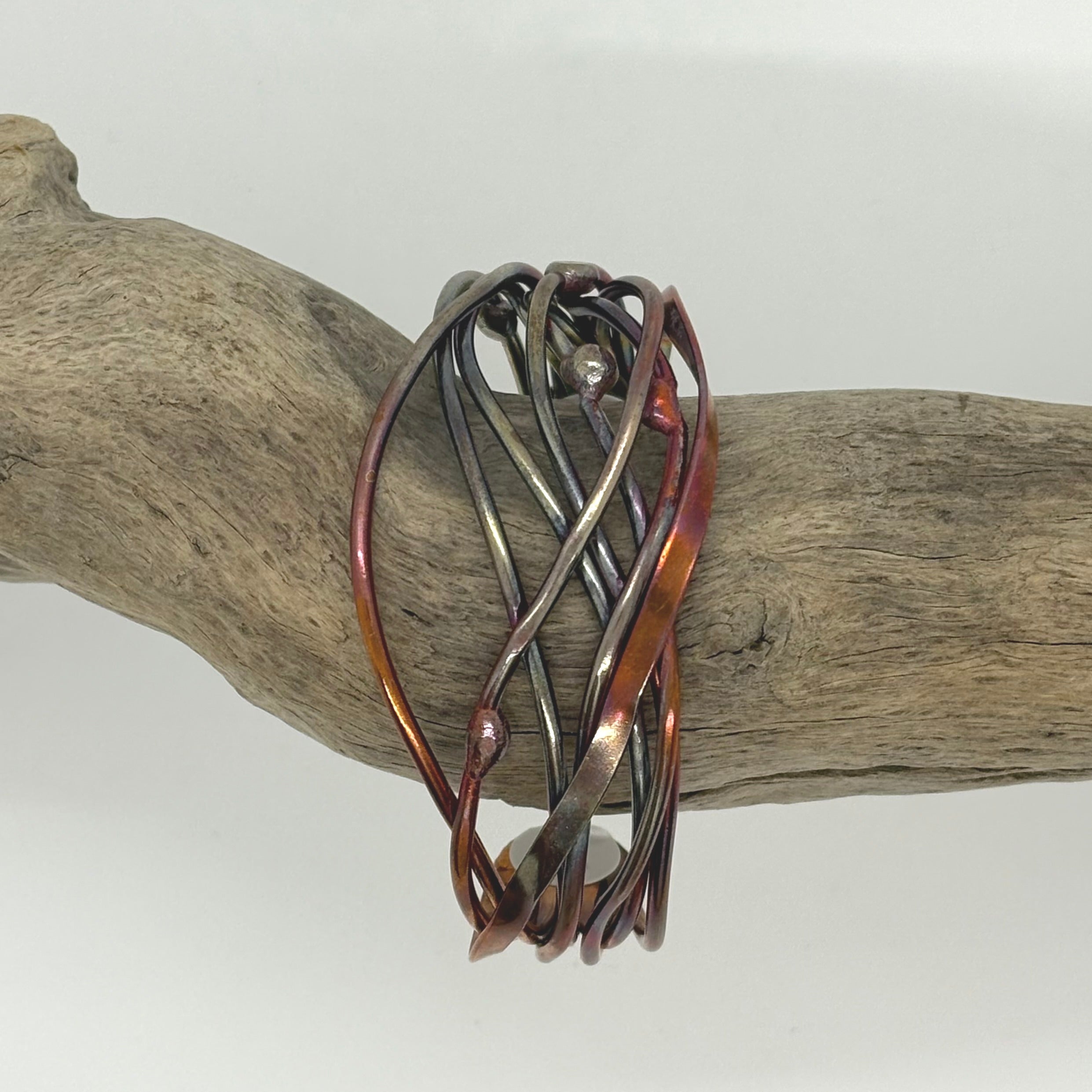 Pulseras de cobre Forge Ahead