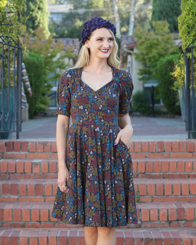 Vestido Effie's Heart Calistoga, estampado Capistrano