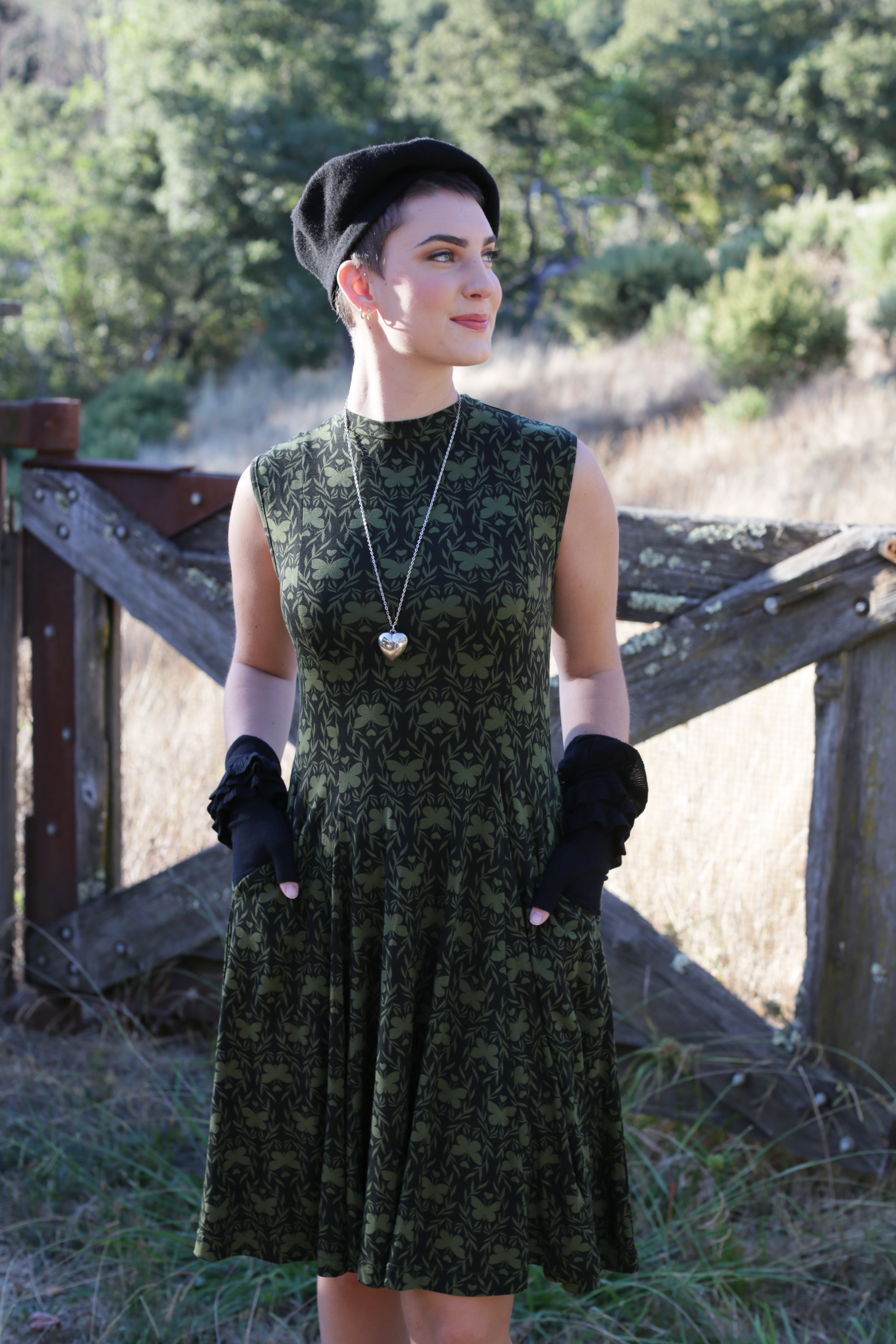 Effie's Heart Mia dress, Natural print