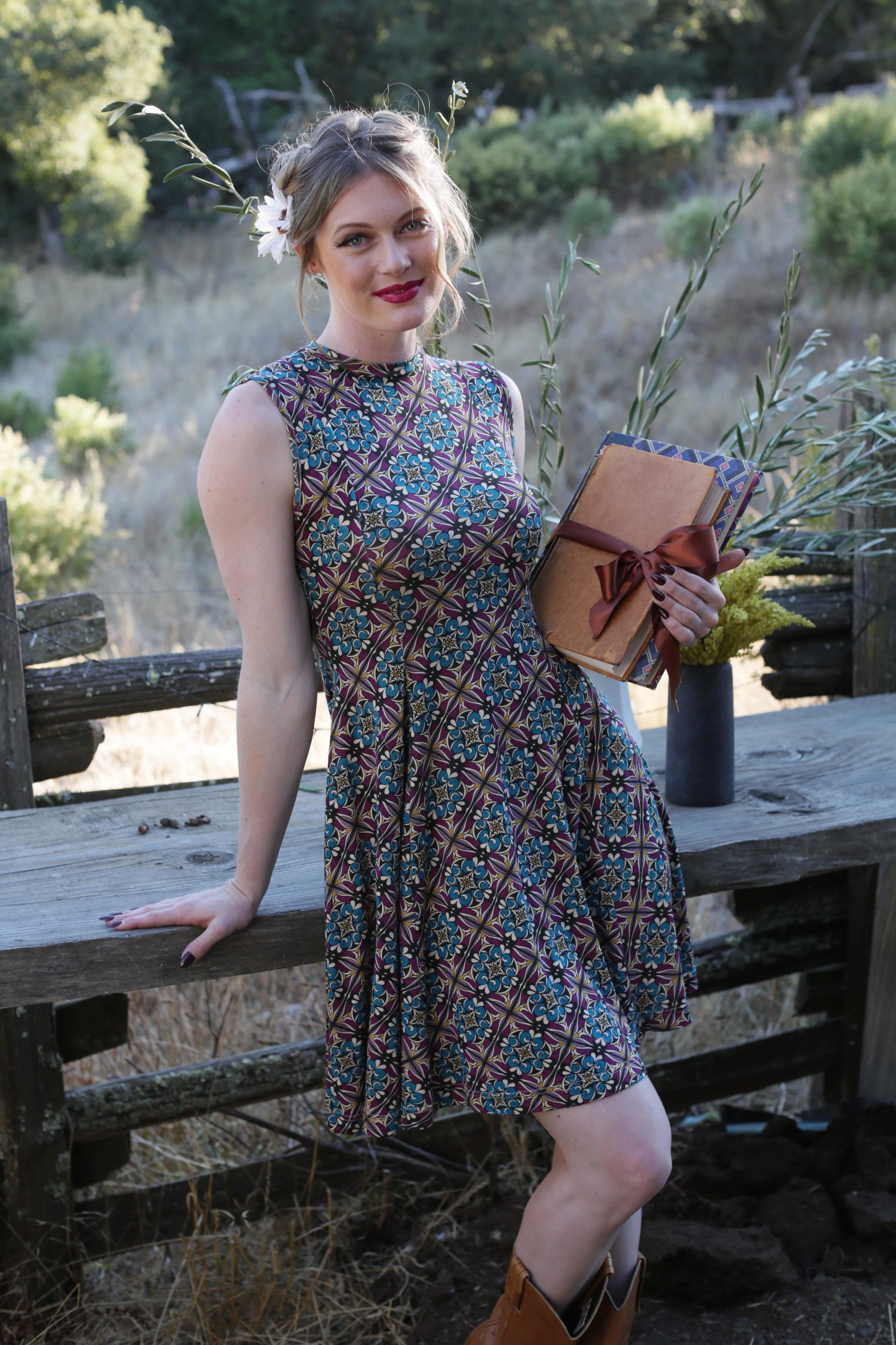 Effie's Heart Mia dress, Nouveau print